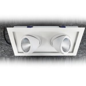 Prunus dubbel kantelbare inbouwspot